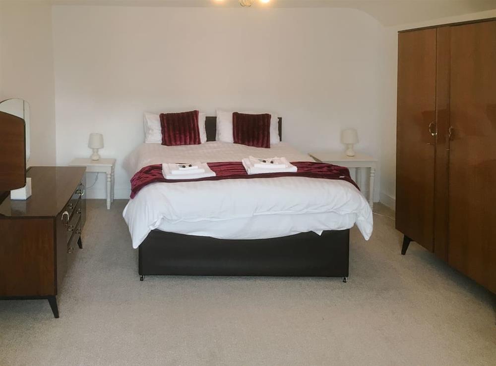 Comfortable double bedroom at Old Assembly Rooms in Bishop Auckland, County Durham, England