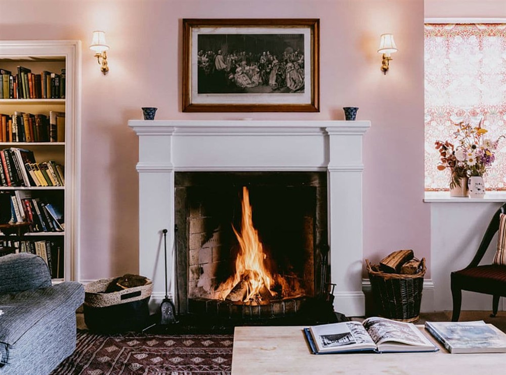Living room at Old Blair in Pitlochry, Perthshire
