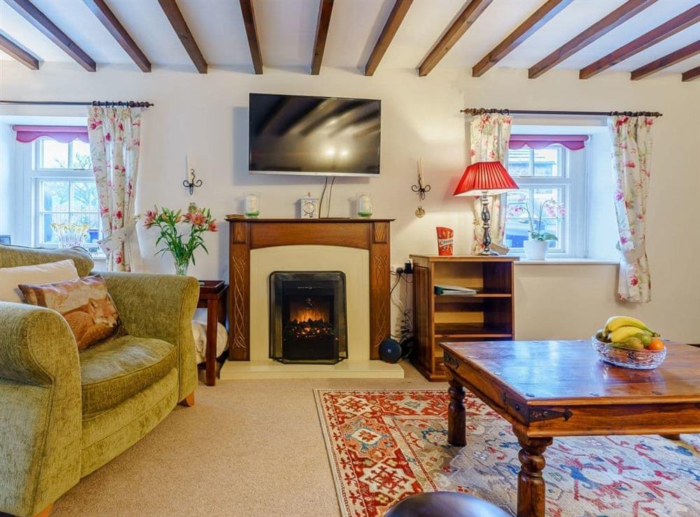 Living room at Old Brewery Cottage in Melkridge, Northumberland