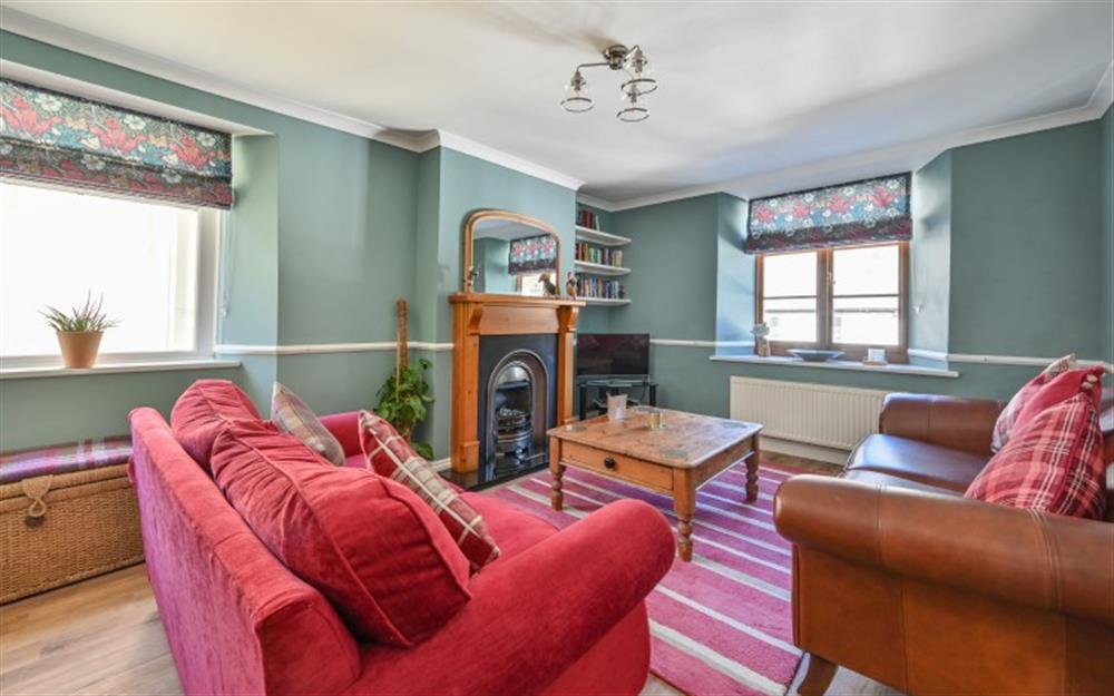 Enjoy the living room at Old Chapel Cottage Apartment in Looe