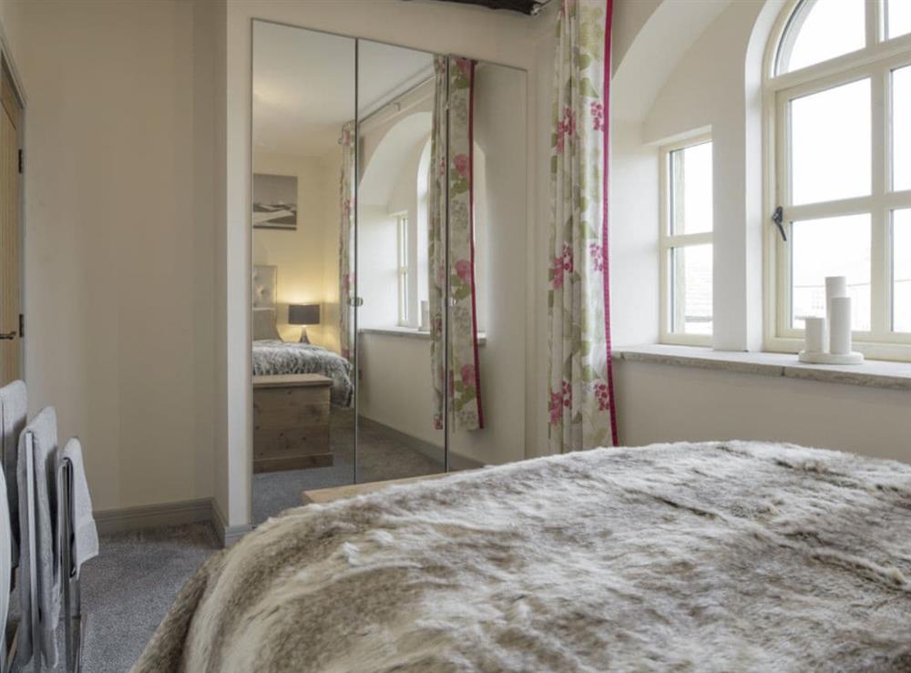 Ample storage within second double bedroom at Old Chapel House in Barnoldswick, Lancashire