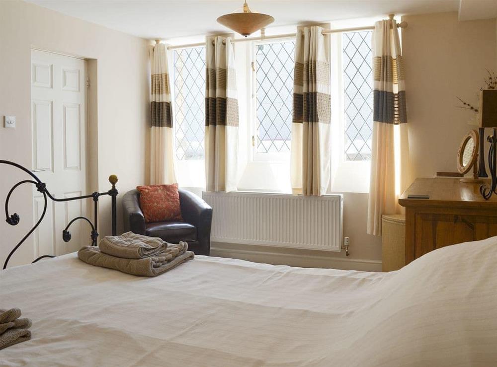 Peaceful double bedroom at Old Church School in Plympton, near Plymouth, Devon