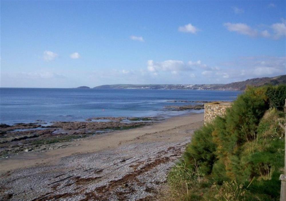Downderry beach at Old Coastguard Cottage in Downderry