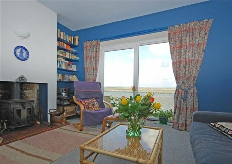 Enjoy the living room at Old Coastguard Cottages, Amble