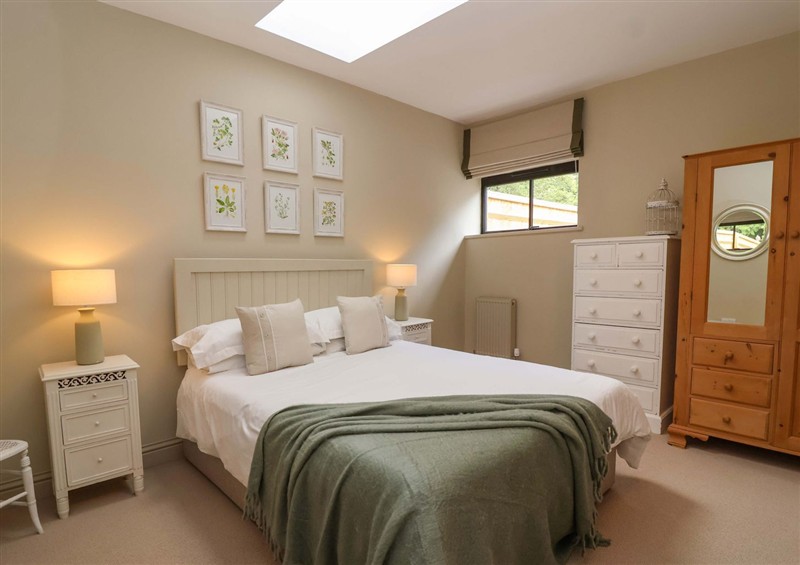 One of the bedrooms at Old Cottage Hospital Annexe, Burford