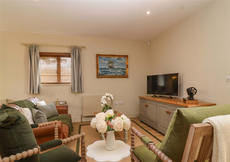 The living room at Old Cottage Hospital Annexe, Burford