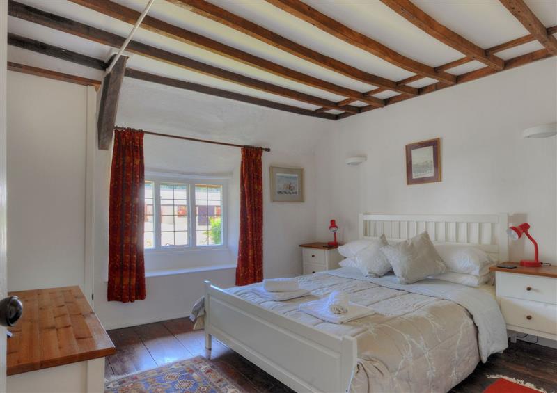 One of the bedrooms at Old Cross Cottage, Charmouth