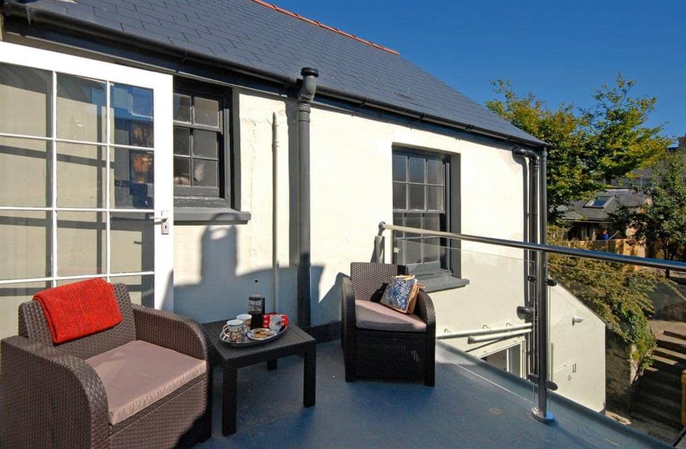 Outside at Old Cross Square Garden Apartment in St Davids, Pembrokeshire, Dyfed
