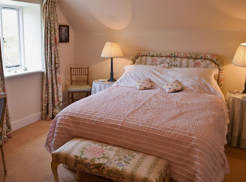 Double bedroom at Old Dairy Barn in Fonthill Bishop, near Tilsbury, Wiltshire