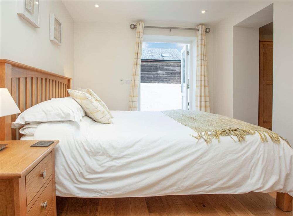 Double bedroom at Old Dairy in Near Helston, Cornwall