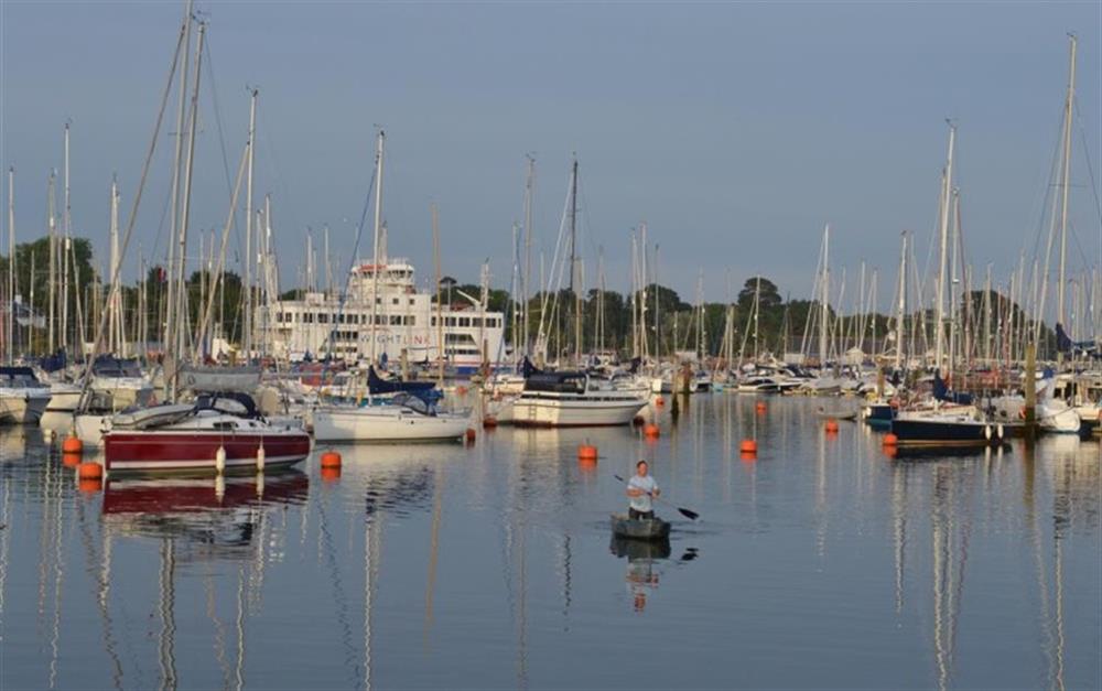 Nearby town of Lymington