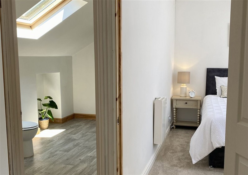 One of the bedrooms at Old Forge Apartment, Cookley