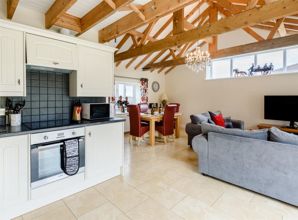 Open plan living space (photo 3) at Old Foundry Cottage in Burgh-le-Marsh, near Skegness, Lincolnshire