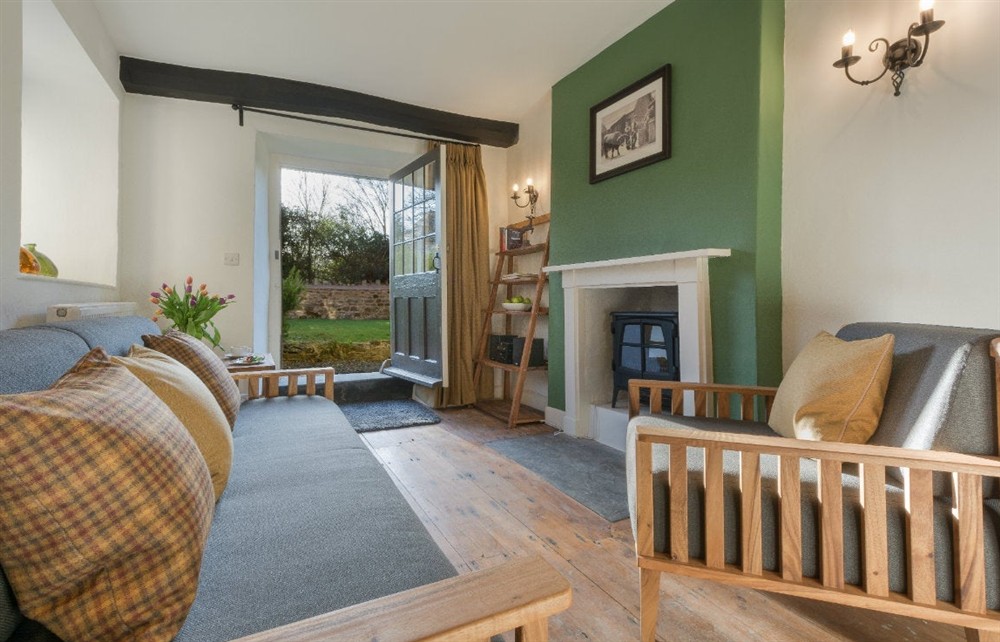 The snug at Old Gateway Cottage in Minehead, Somerset