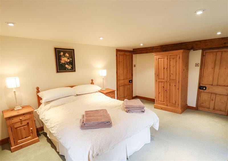 One of the 5 bedrooms at Old Hall Farm, Great Steeping near Spilsby