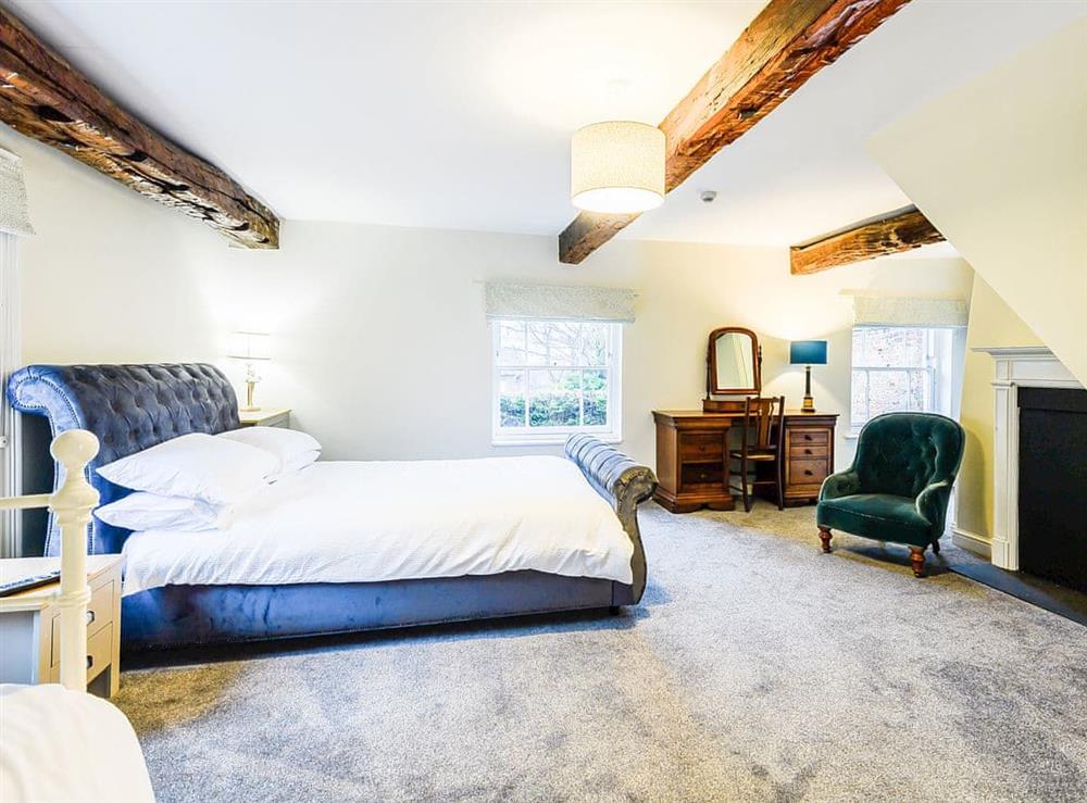 Family bedroom at Old Hall Farm in Hagworthingham, Lincolnshire