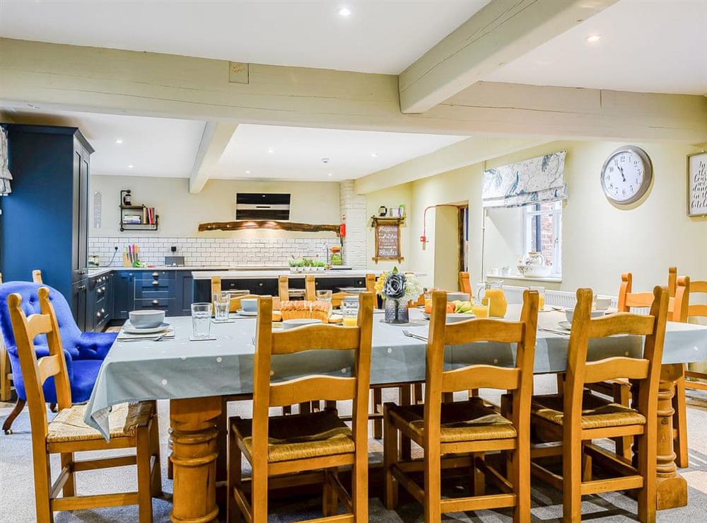 Kitchen/diner at Old Hall Farm in Hagworthingham, Lincolnshire