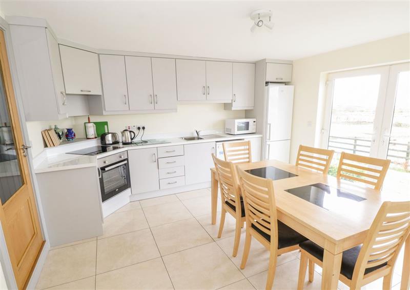 The kitchen at Old Head View, Louisburgh