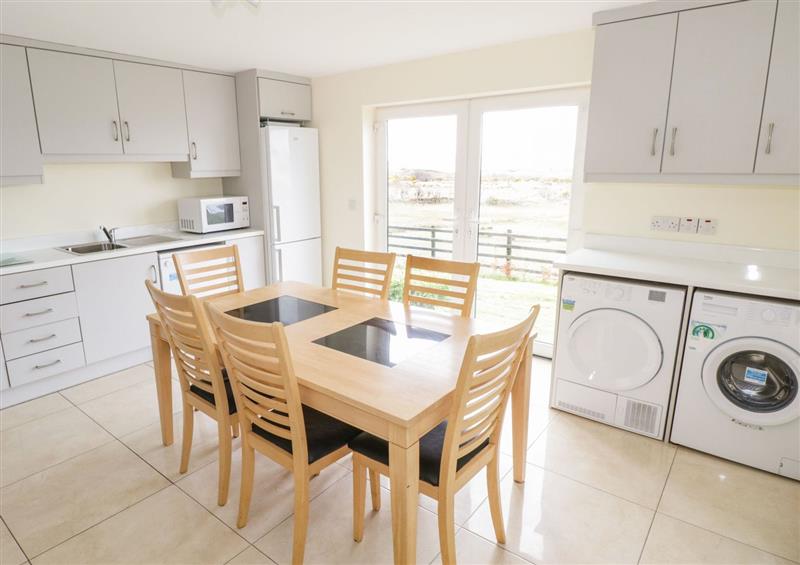 This is the kitchen at Old Head View, Louisburgh