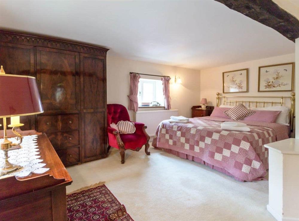Double bedroom at Old High Hall in Wickhambrook, Nr Newmarket, Suffolk., Great Britain