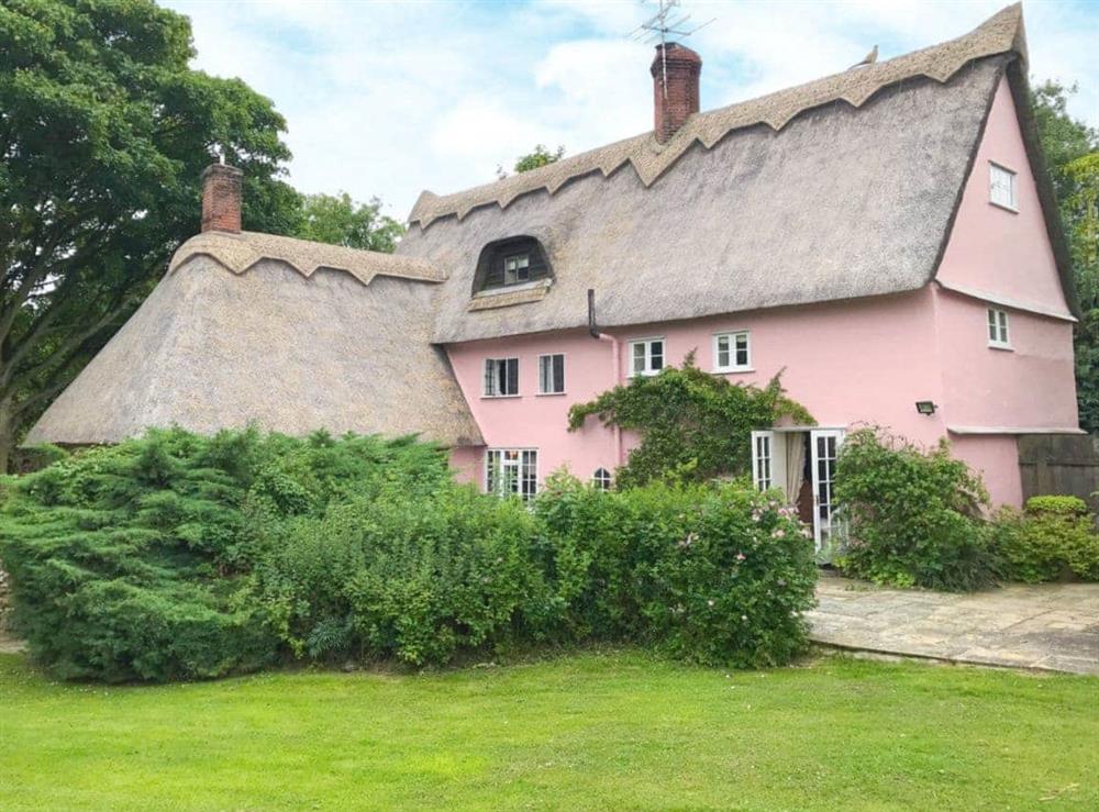 Unique, thatched cottage at Old High Hall in Wickhambrook, Nr Newmarket, Suffolk., Great Britain