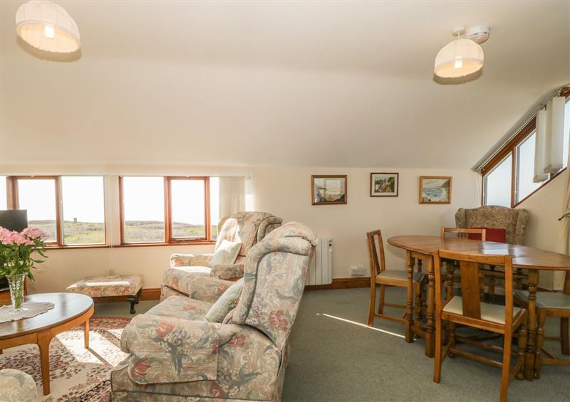 Relax in the living area at Old Higher Lighthouse Branscombe Lodge, Dorset