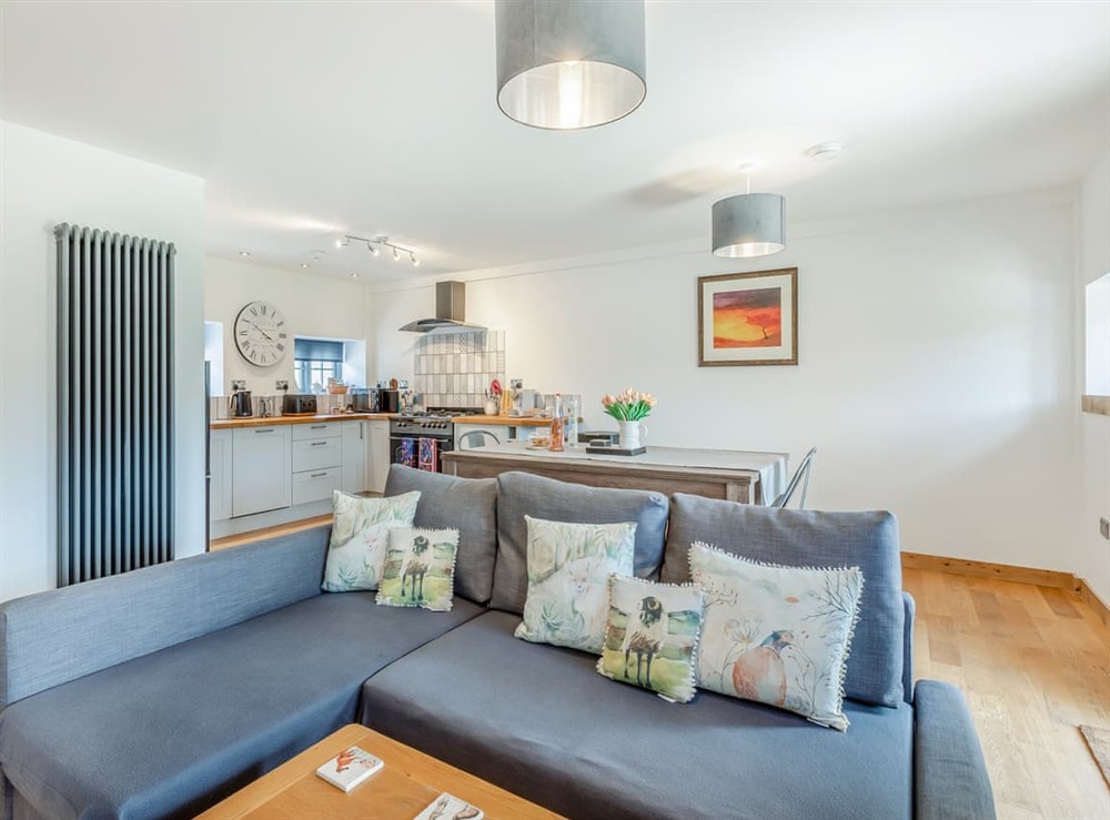 Open plan living space at Piggy in the Middle,