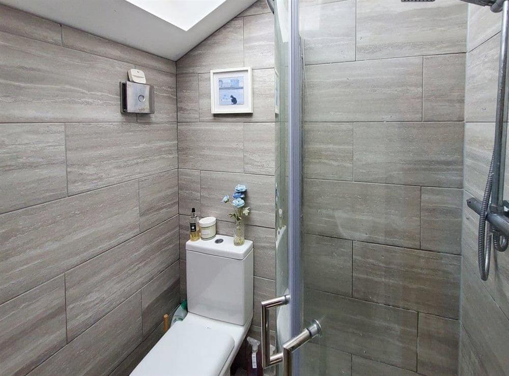 Shower room at Piglet Cottage, 