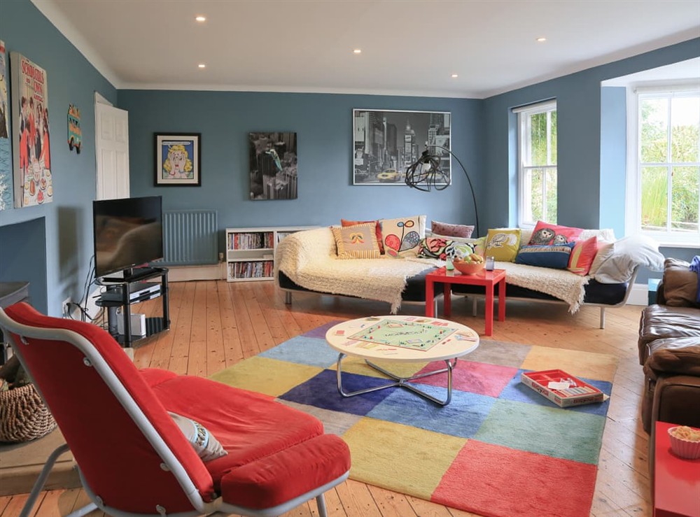 Living room at Old Horton Grange in Ponteland, Northumberland