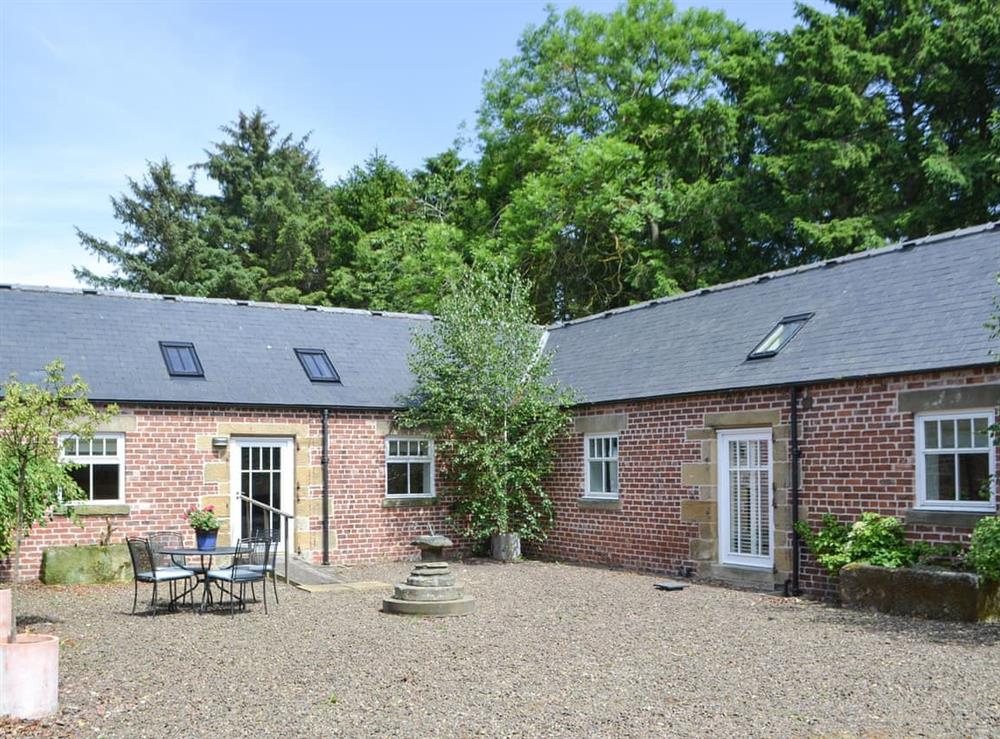 Spacious former stable block, dating back to the 18th century