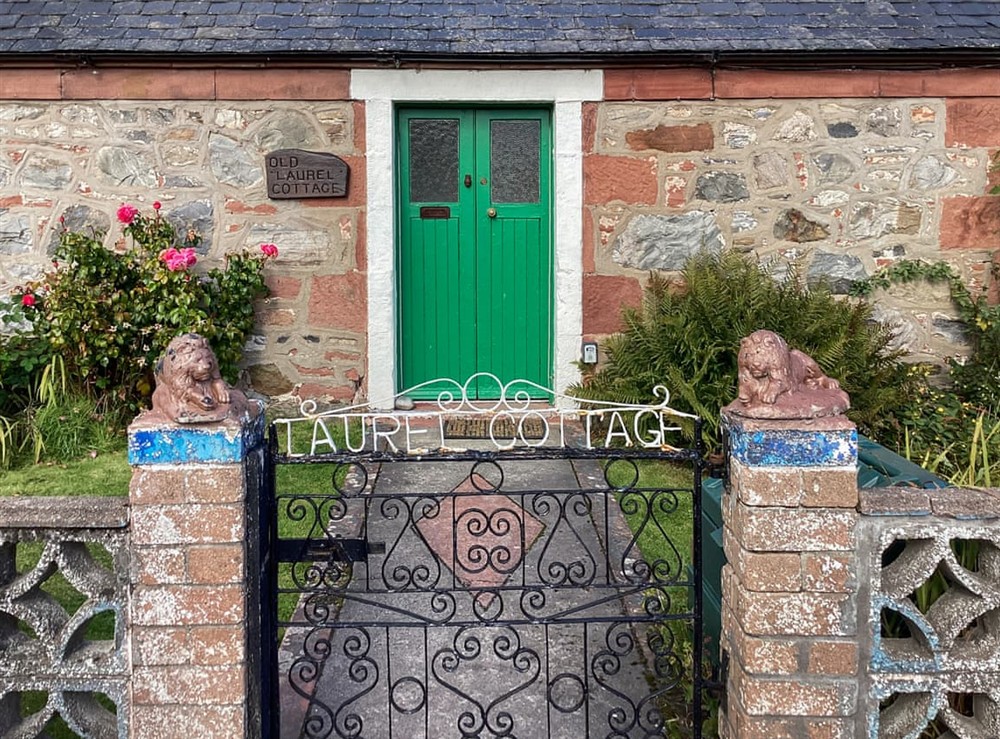 Exterior at Old Laurel Cottage in Jemimaville, Ross-Shire
