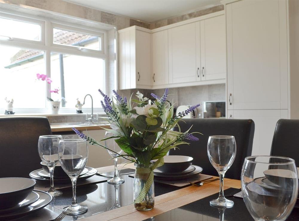 Well presented kitchen/ dining room at Old Low Farm Cottage in Aldbrough, near Hornsea, North Humberside