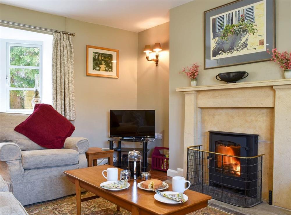 Living room at Old Maltongate Farm Cottage in Thornton Le Dale, Yorkshire, North Yorkshire