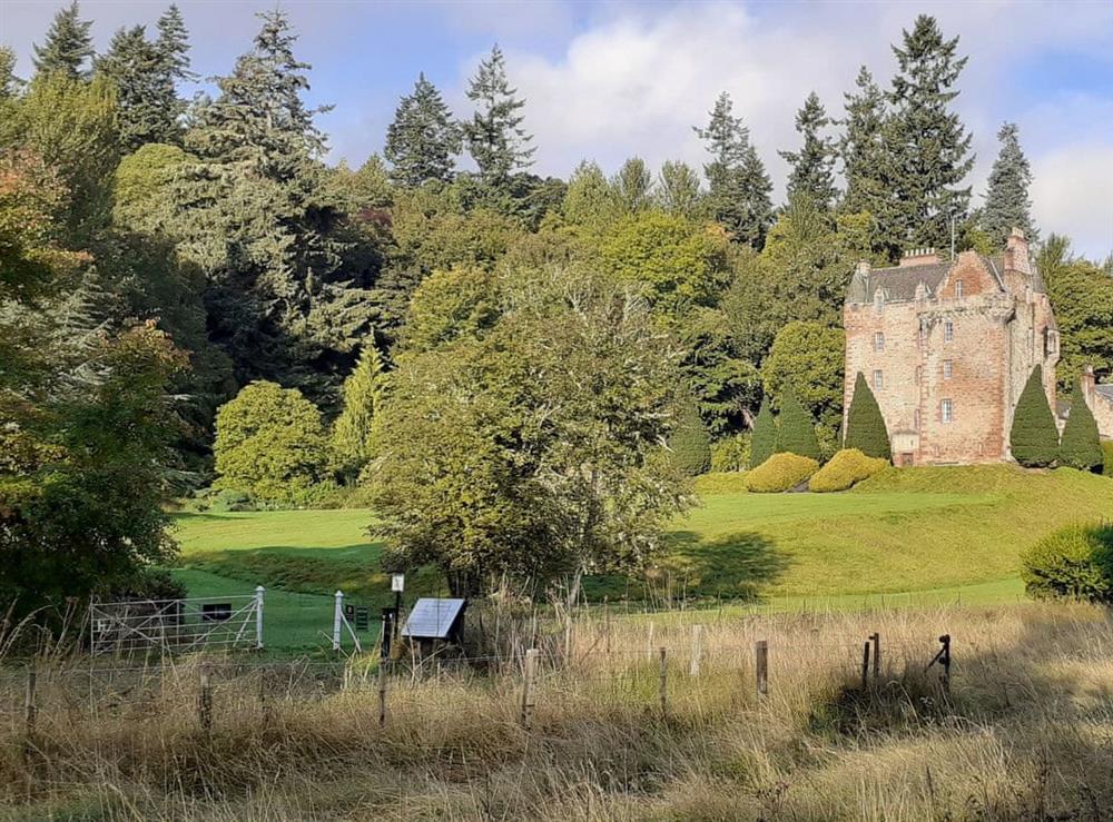 Castle Leod at Old Manse Cottage in Fodderty, near Strathpeffer, Highlands, Ross-Shire