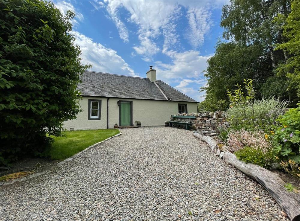 Exterior at Old Manse Cottage in Fodderty, near Strathpeffer, Highlands, Ross-Shire