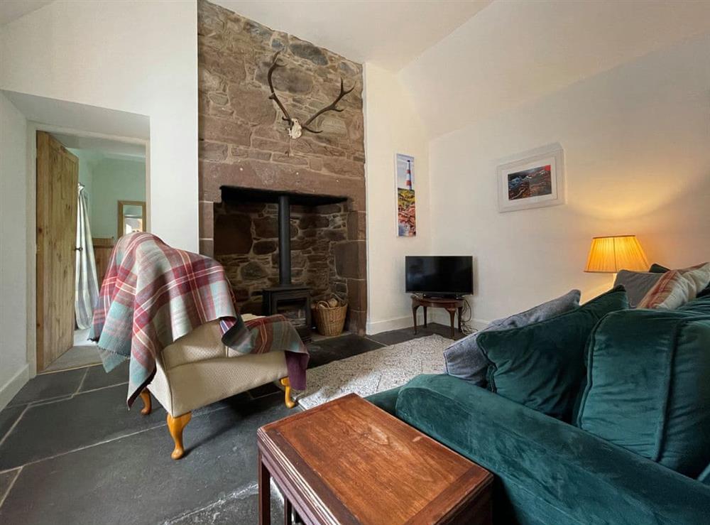 Living area at Old Manse Cottage in Fodderty, near Strathpeffer, Highlands, Ross-Shire
