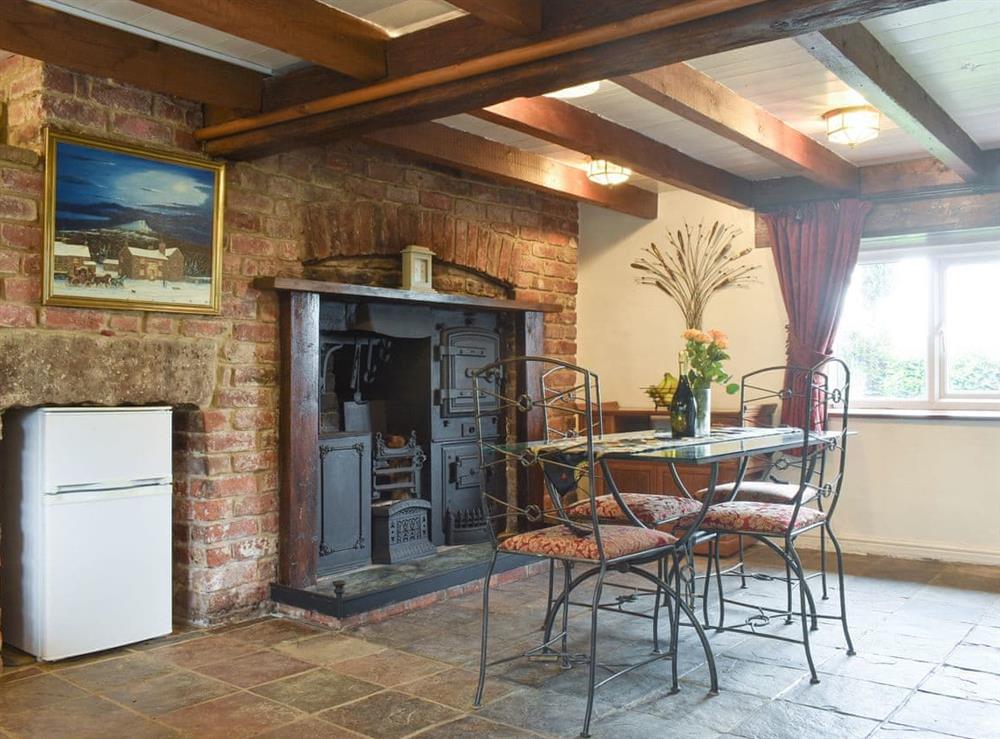 Dining Area at Old Mill Cottage in Low Hawsker, near Whitby, Yorskhire, North Yorkshire