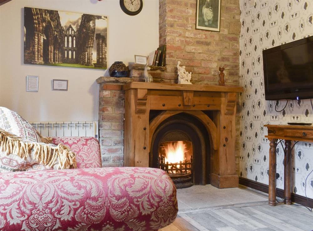 Living room at Old Mill Cottage in Low Hawsker, near Whitby, Yorskhire, North Yorkshire