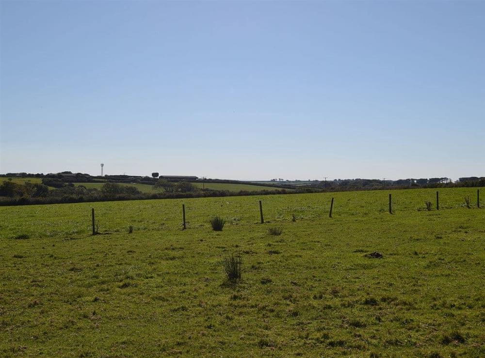 Far reaching views across the rolling countryside at Old Mill in Holsworthy, Devon