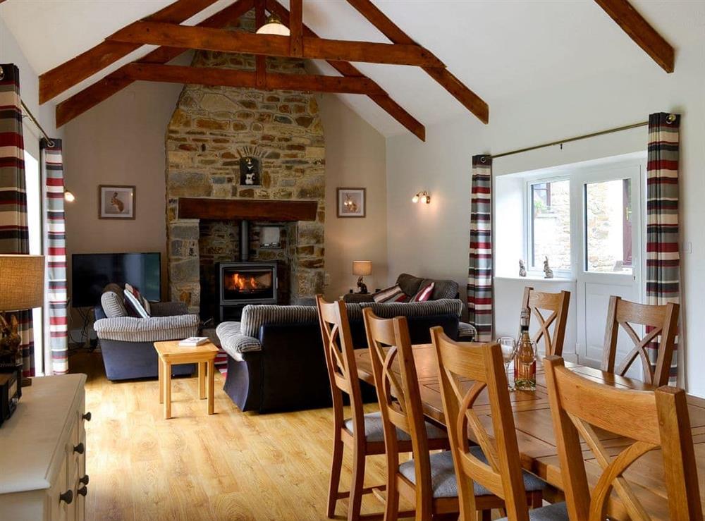 Living room/dining room at Old Mill in Holsworthy, Devon