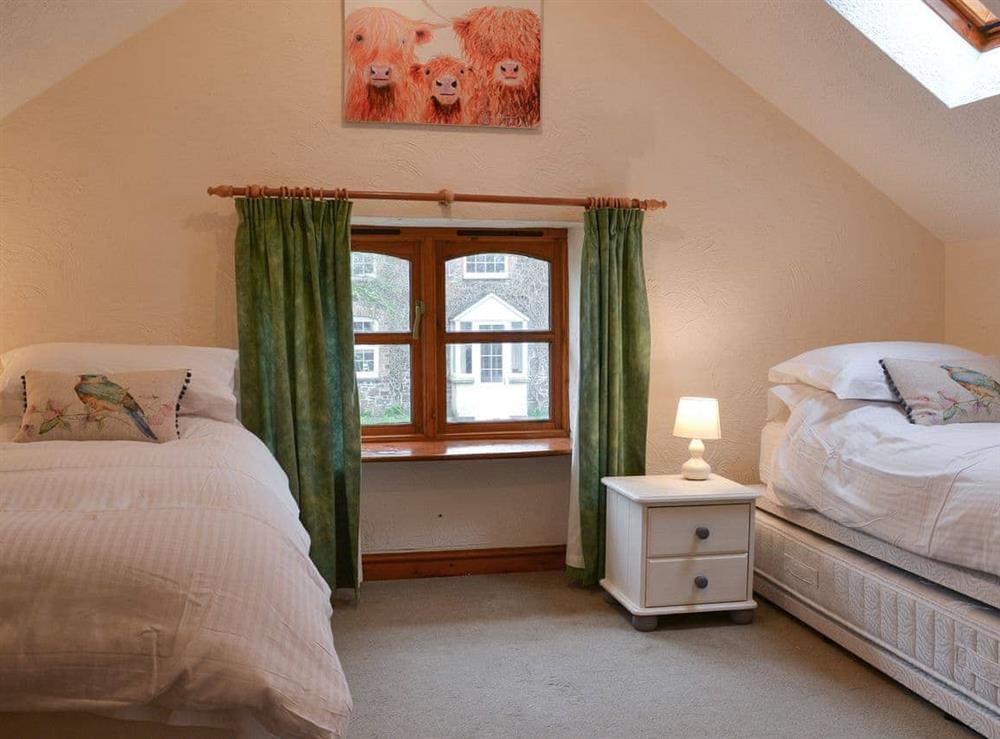 Twin bedroom at Old Mill in Holsworthy, Devon