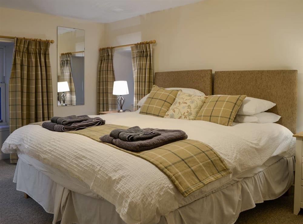 Double bedroom at Old Milton Cottage in Bridge of Cally, near Blairgowrie, Perthshire