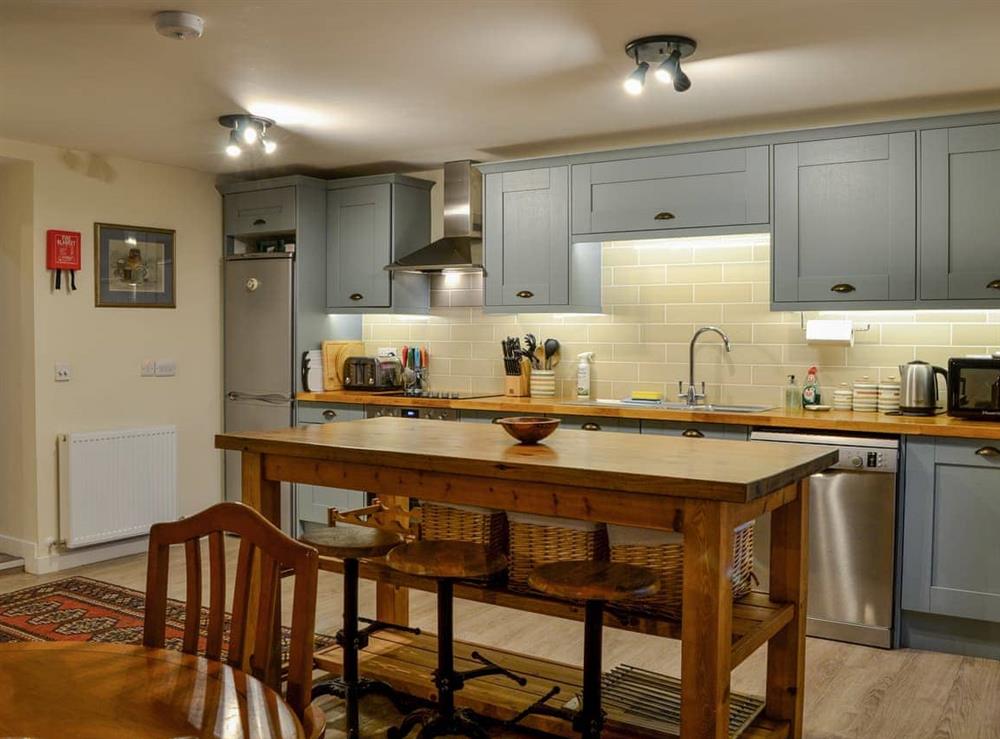 Kitchen/diner at Old Milton Cottage in Bridge of Cally, near Blairgowrie, Perthshire