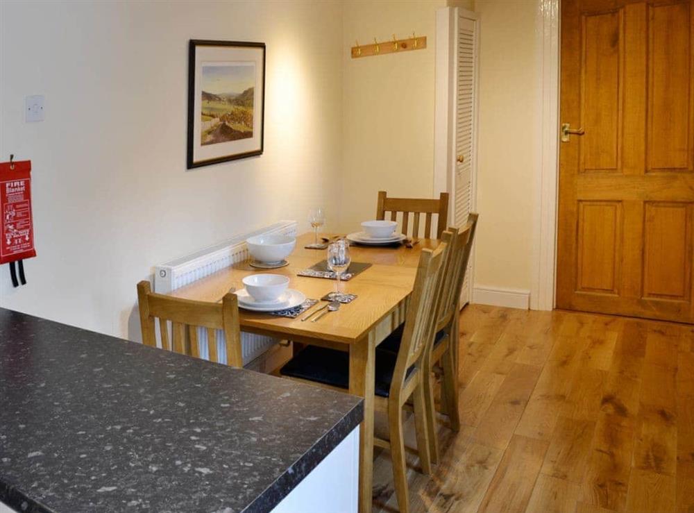 Comfortable dining area at Old Milverton in Grassington, North Yorkshire