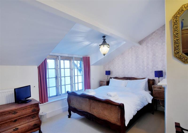 One of the bedrooms at Old Monmouth, Lyme Regis