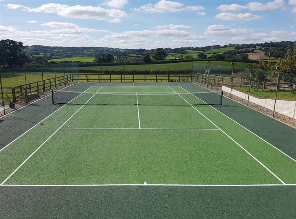 Tennis court at The Annexe, 