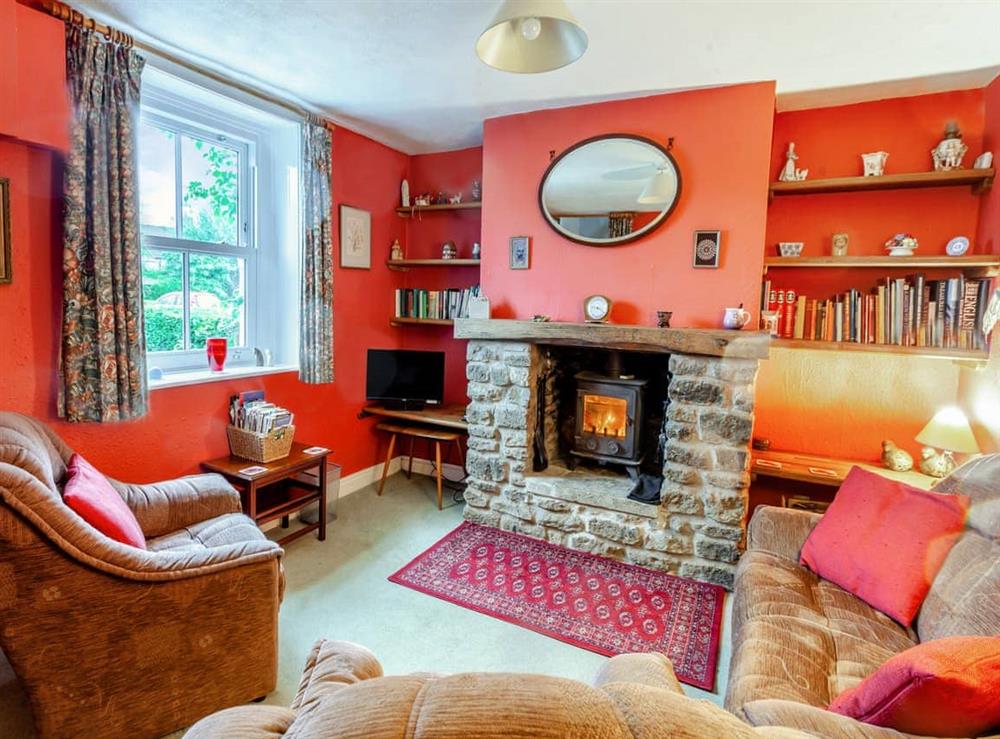 Living room at Old Orchard Cottage in Dilton Marsh, near Westbury, Wiltshire