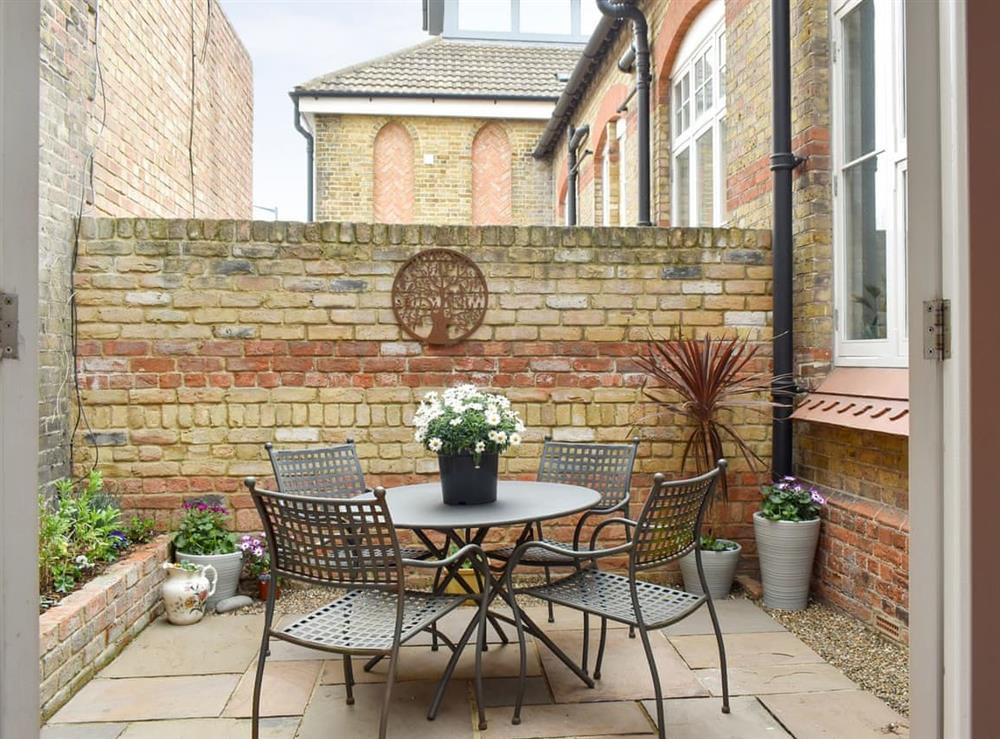 Outdoor area at Old Parish Hall in Ramsgate, Kent