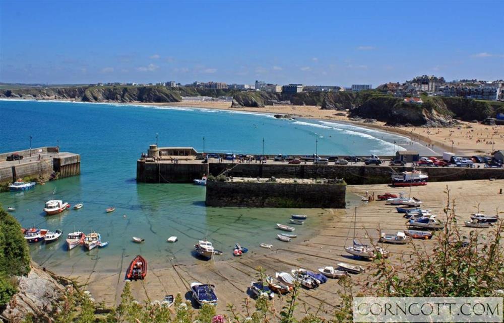 Newquay harbour and beaches at Old Pear Tree Barn in Cubert