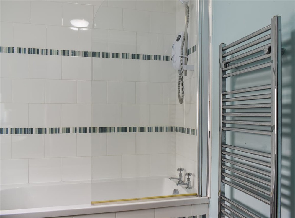 Bathroom at Old Port Cottage in Port Mulgrave, near Whitby, North Yorkshire